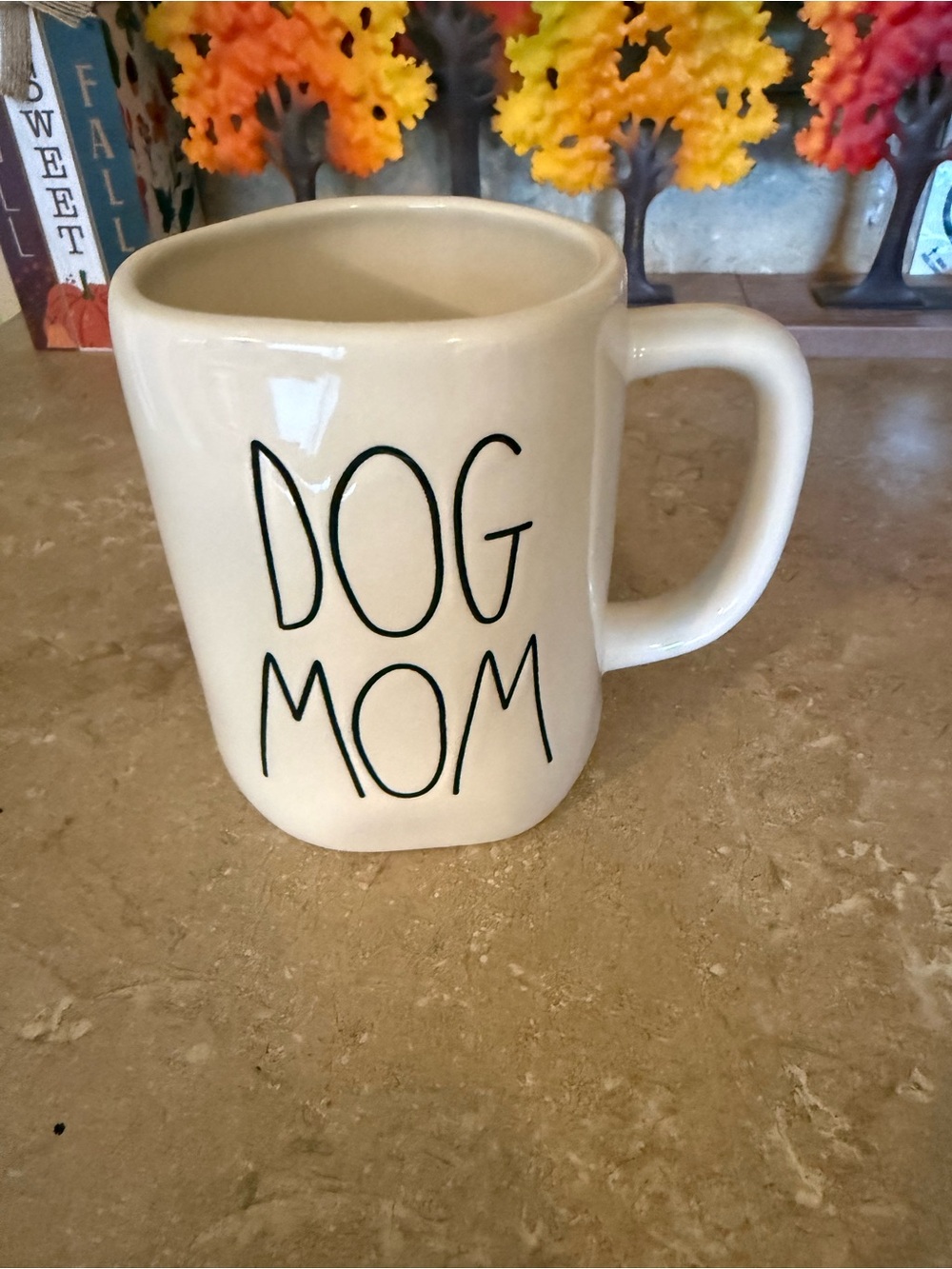 Rae Dunn "DOG MOM" Ceramic Mug